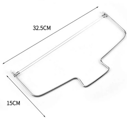 Lyre cutting cake stainless steel