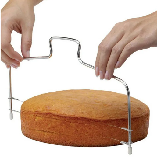 Lyre cutting cake stainless steel