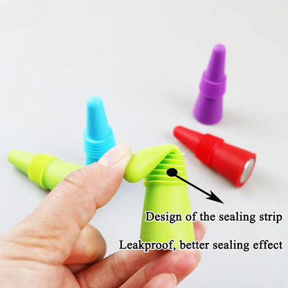 Silicone Wine Bottle Stopper