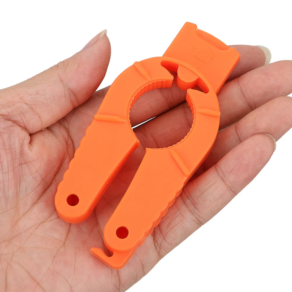 Plastic bottle opener