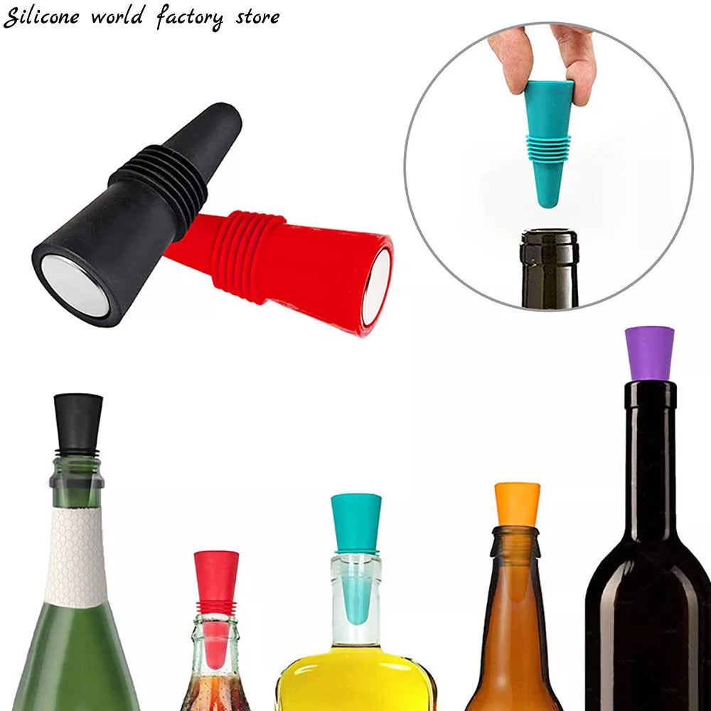 Silicone Wine Bottle Stopper