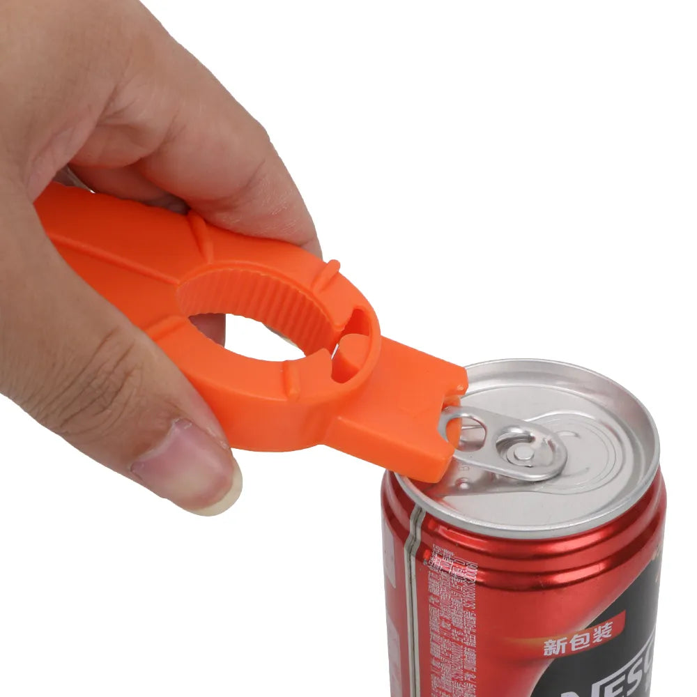 Plastic bottle opener