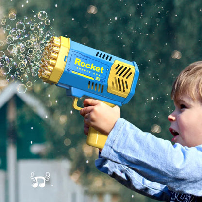 Rocket Launcher Bubble Gun Fully Automatic Electric