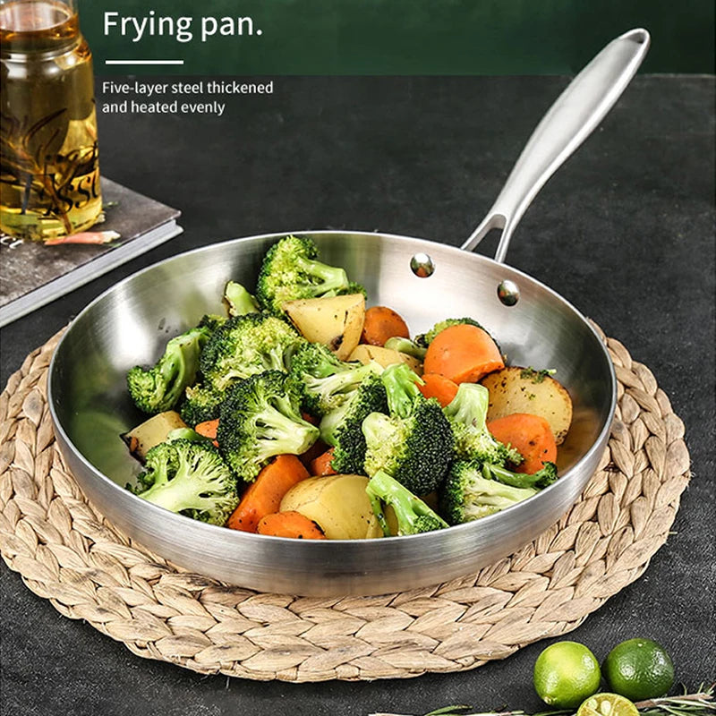 steel frying pan