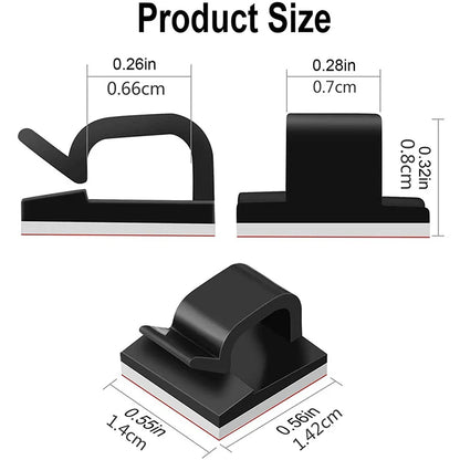 cable management clip parts