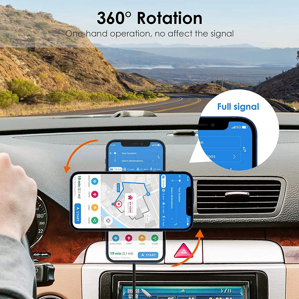 Magnetic Wireless Car Charger for Phone