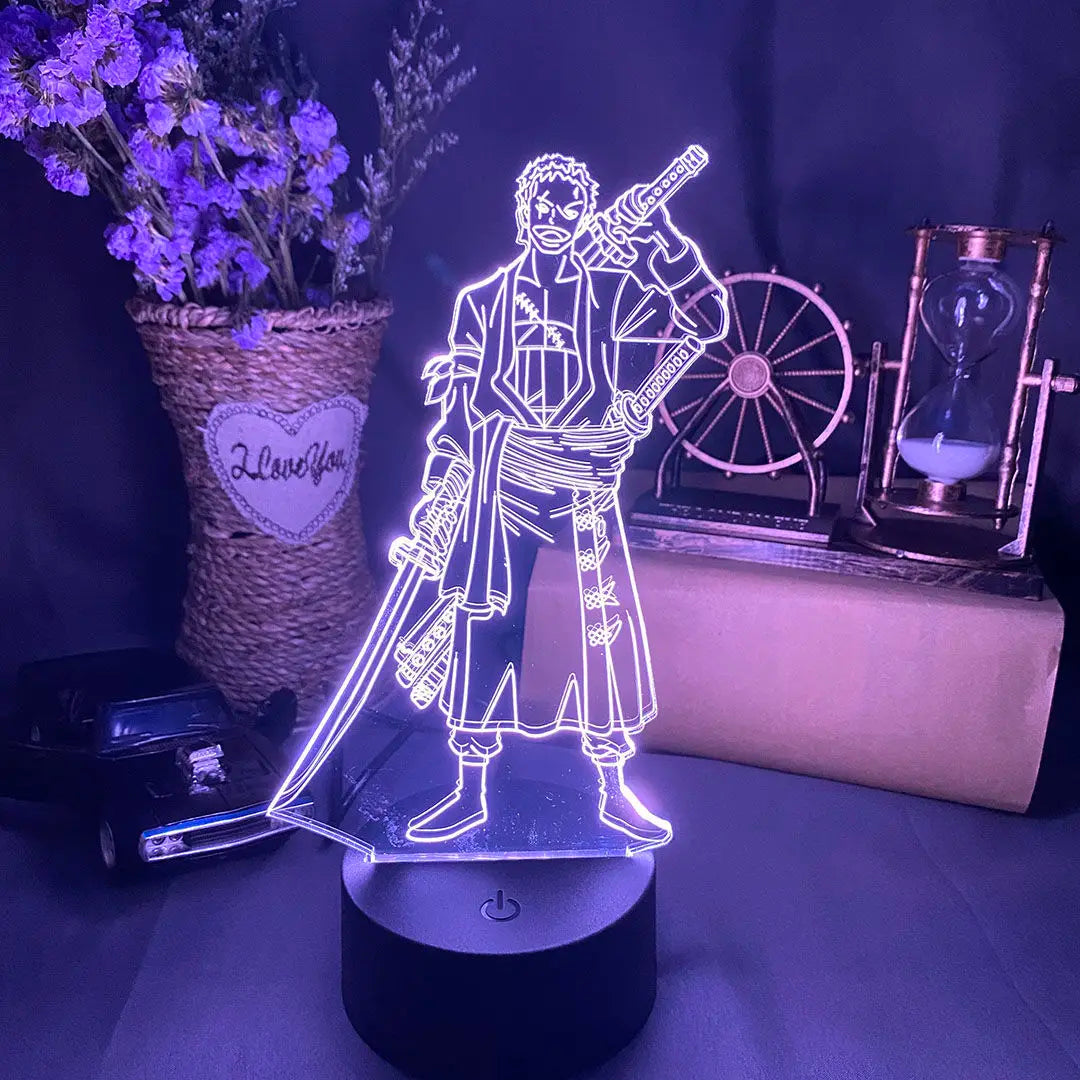 one piece 3D LED night lights