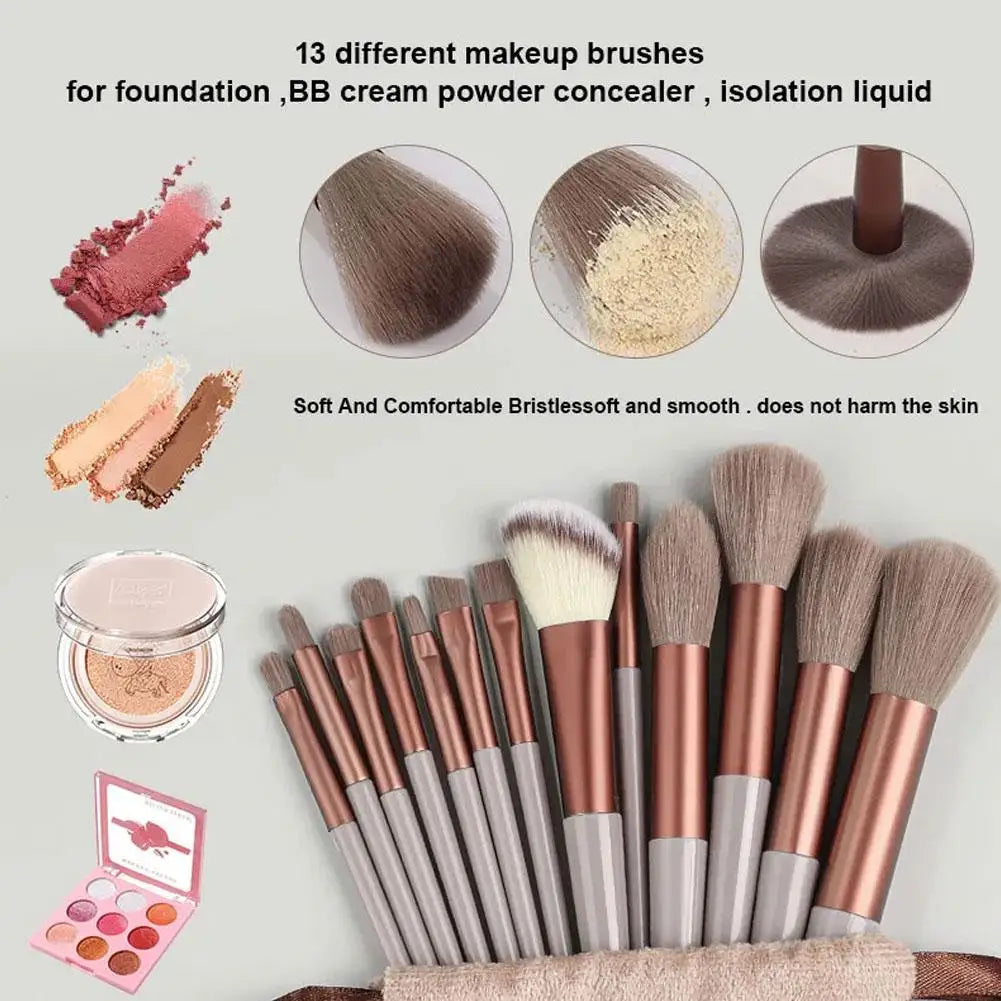 Soft Fluffy Makeup Brushes