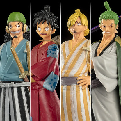 4 Emperors ONE PIECE Figure Anime Blind Box Mystery Box