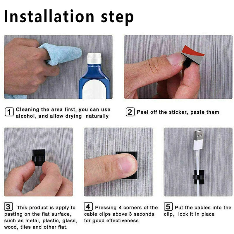 cable management clip parts