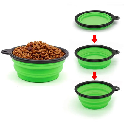 Collapsible pet Bowls