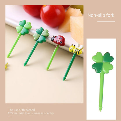 12Pcs Kids Fruit Picks Needle Stick Toothpicks