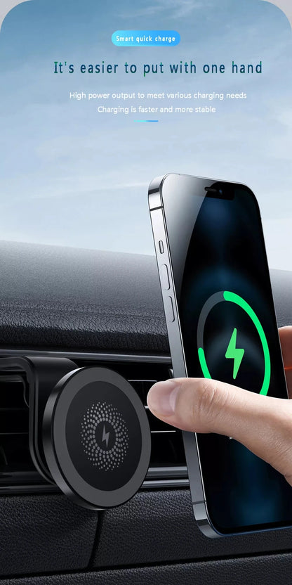 Magnetic Wireless Car Charger for Phone