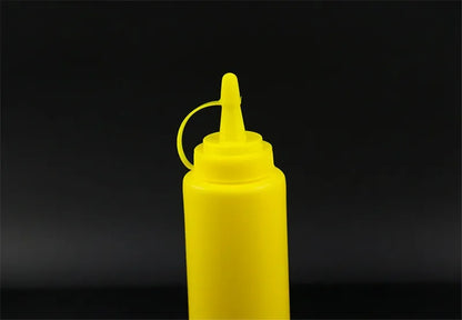 Plastic sauce bottle