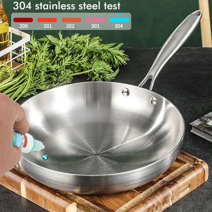 steel frying pan