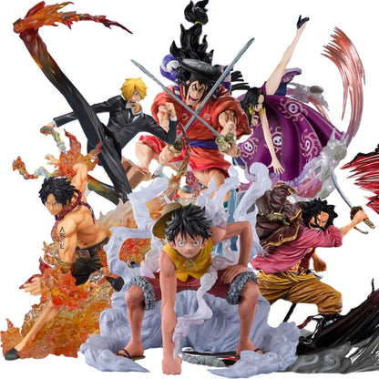 4 Emperors ONE PIECE Figure Anime Blind Box Mystery Box