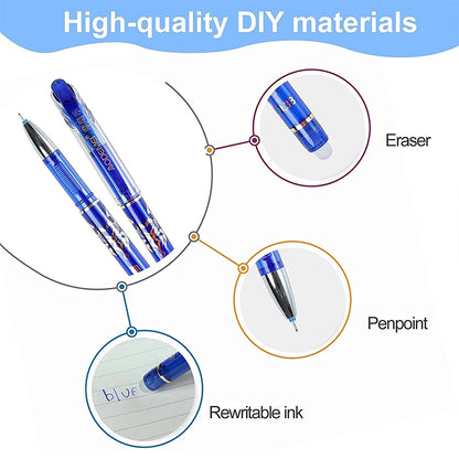 25 pieces Erasable gel ink pen