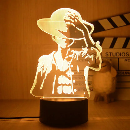 one piece 3D LED night lights