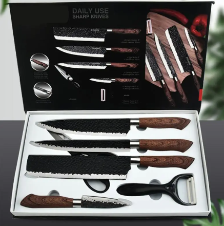 1/6pcs Kitchen Knife Set